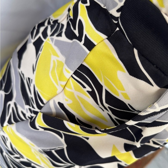 Banana Republic Yellow Black Strapless Bodycon Dress - Picture 4 of 11